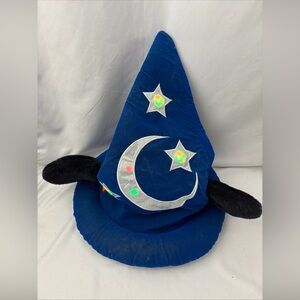 Disneyland Parks Light Up Mickey Mouse Fantasia Sorcerer's Apprentice Hat Adult